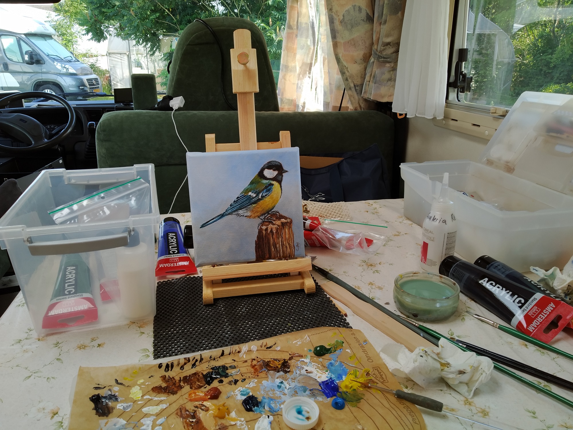 vogelschilderij vogel schilderij